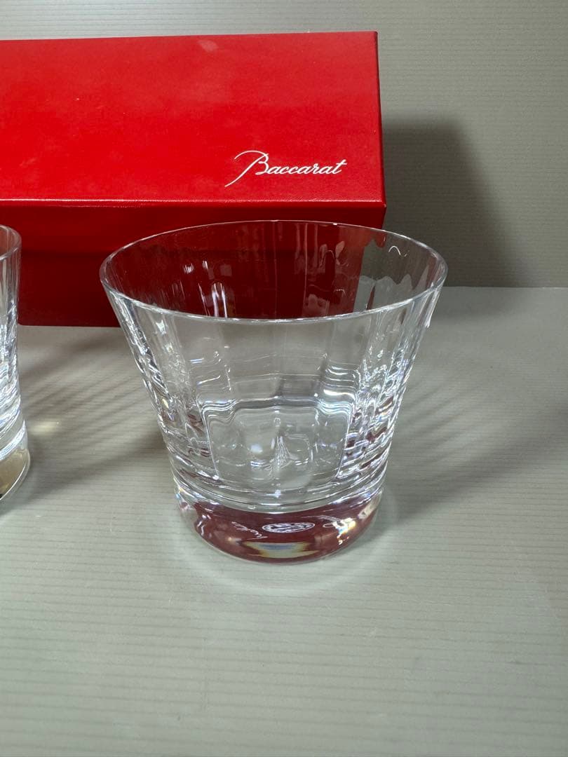 2158 バカラ　ペアグラス　未使用