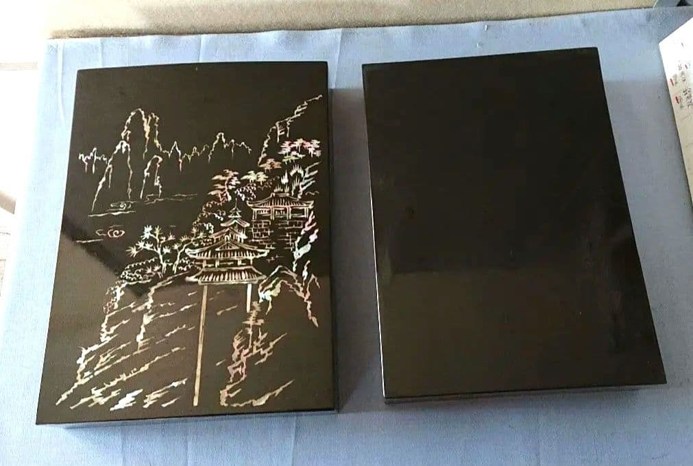 螺鈿の文庫、書簡箱