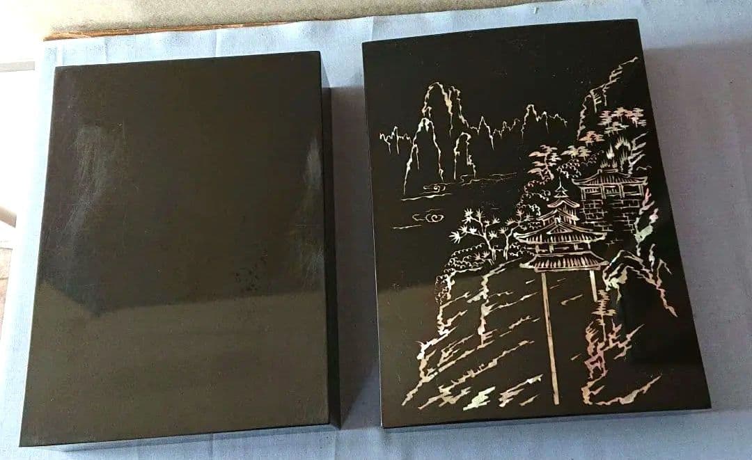 螺鈿の文庫、書簡箱