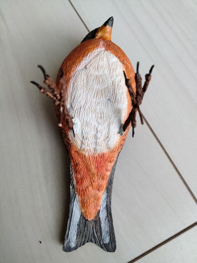 アトリのバードカービング