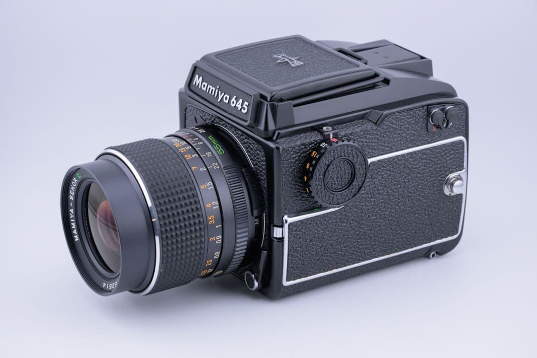 Mamiya M645 1000S + セコールC 55mm F2.8