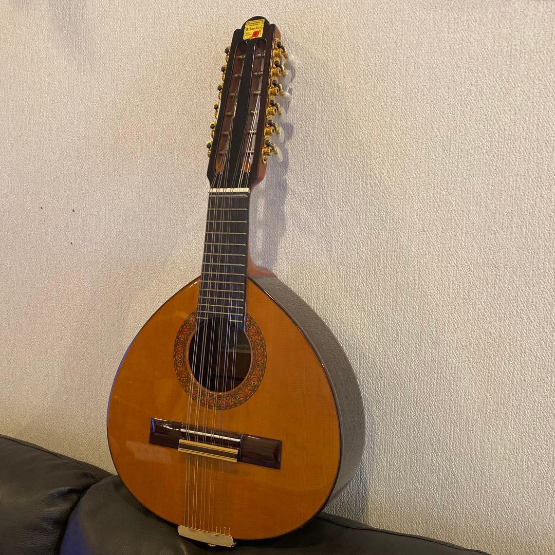 超希少‼️良品　アルハンブラ　バンドゥリア　スペイン製　12弦　弦楽器　民族