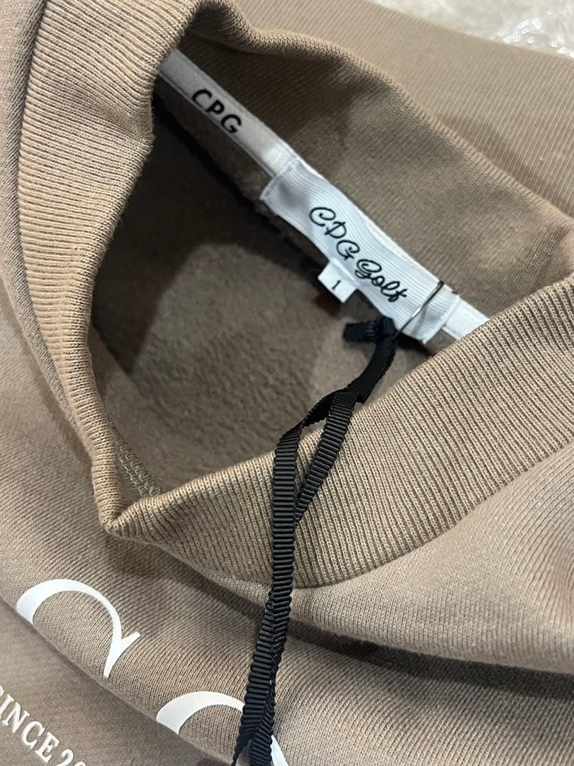 CPG GOLF 裏起毛付き　スウェット　セーター　タグ付き