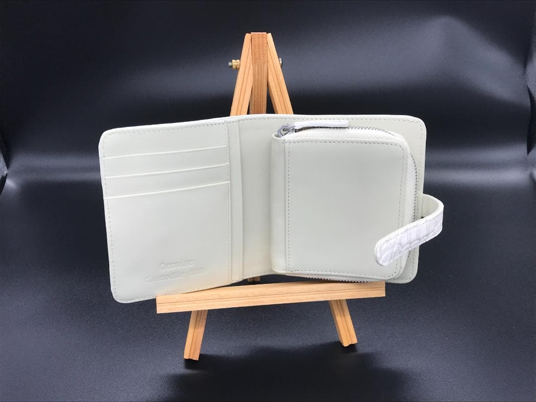 [たくや]ヒマラヤクロコの二つ折り財布#3