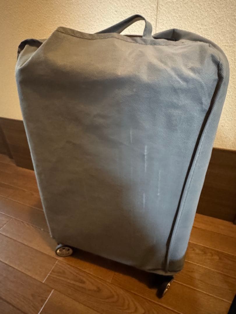 新品[New Trip] スーツケース拡張機能付き 軽量60リットルM シルバー