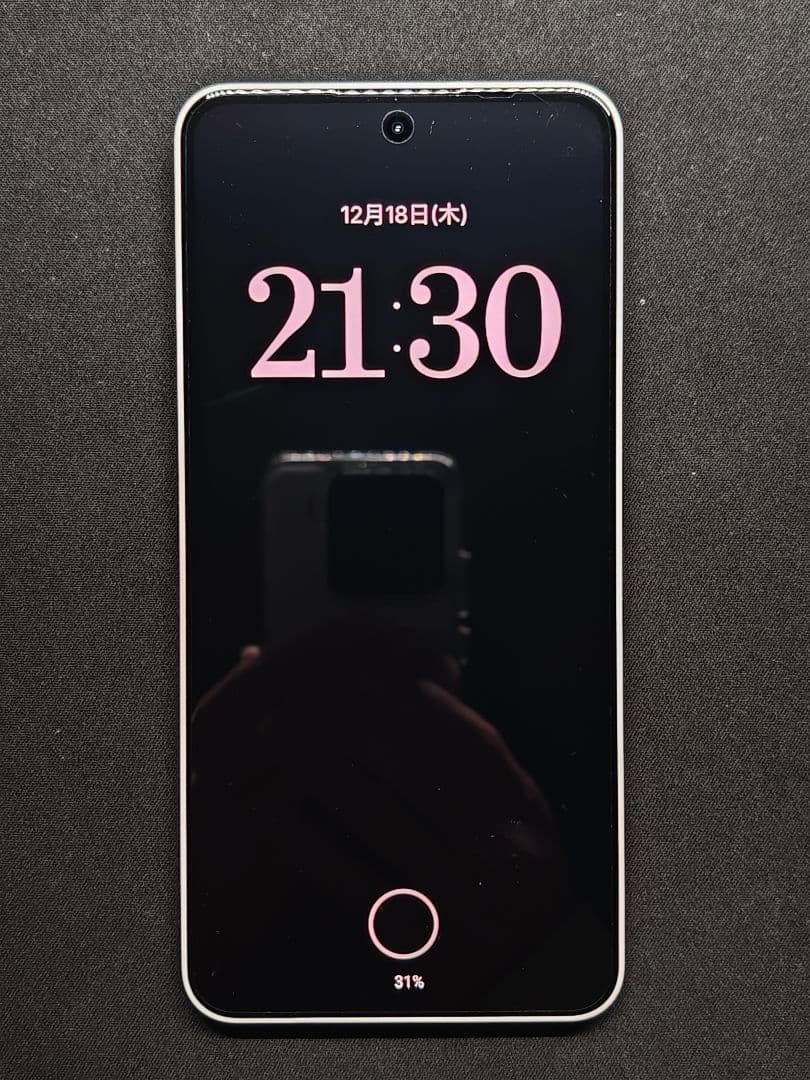 Nothing Phone (3a)ホワイト 128GB　室内使用3ヶ月・美品