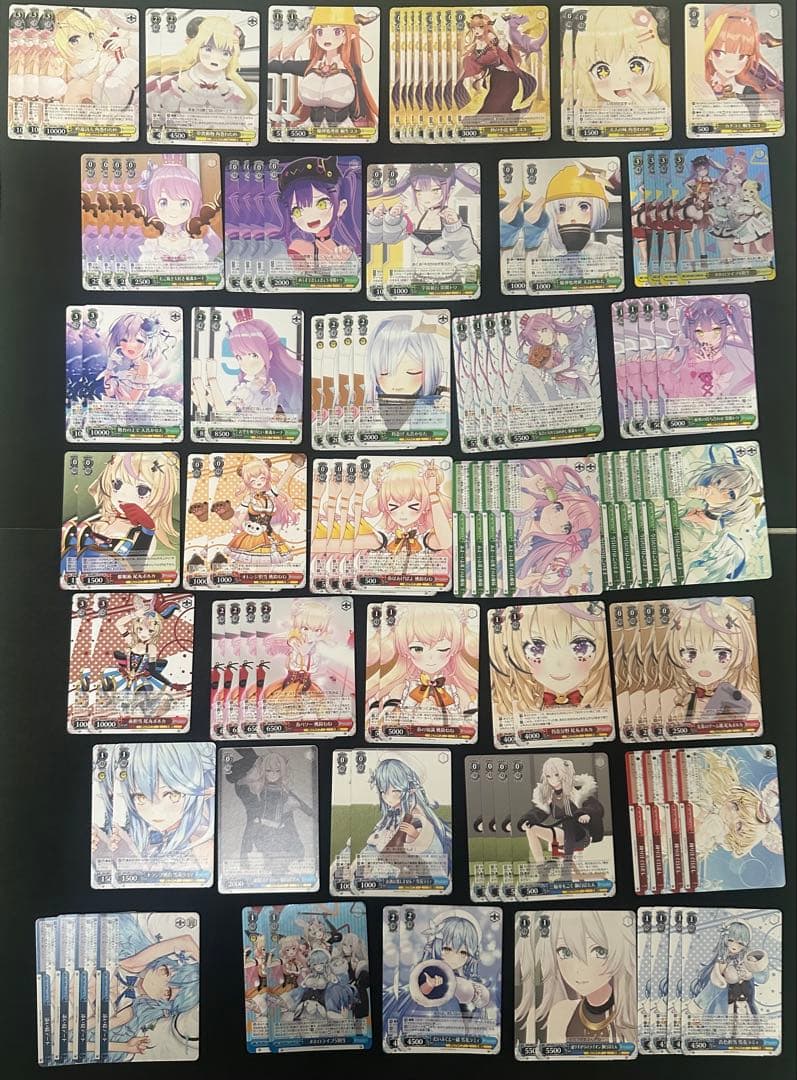 ヴァイスシュヴァルツ　ホロライブ まとめ売り　C UC R RR RRR PR