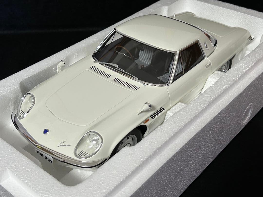 マツダ コスモスポーツ ホワイト 京商 1/12 MazdaCosmosport
