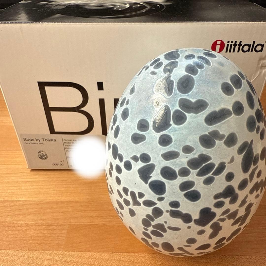 工芸品  birds festive mistle thrush egg