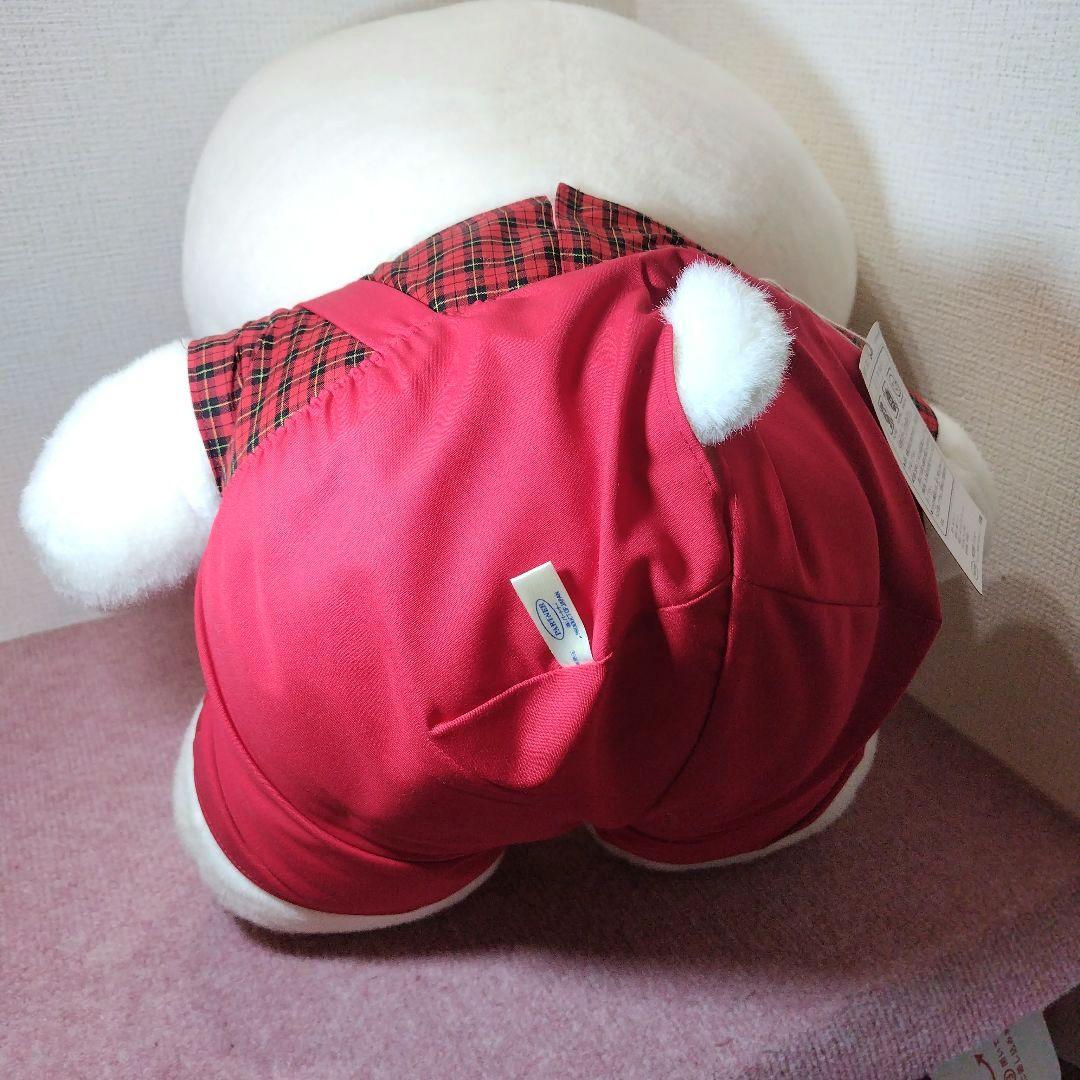 ✨HelloKitty✨ハローキティ✨オーバーオールぬいぐるみ✨LL✨日本製✨