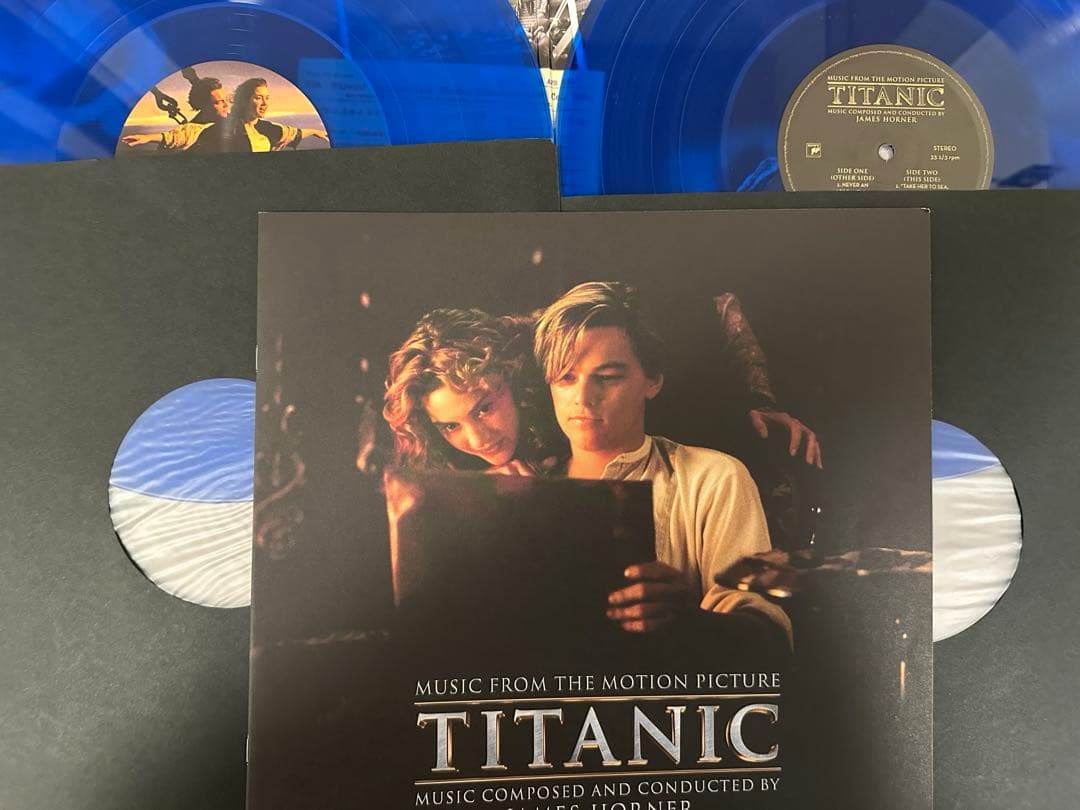 タイタニック Titanic サウンドトラック レコード2LP