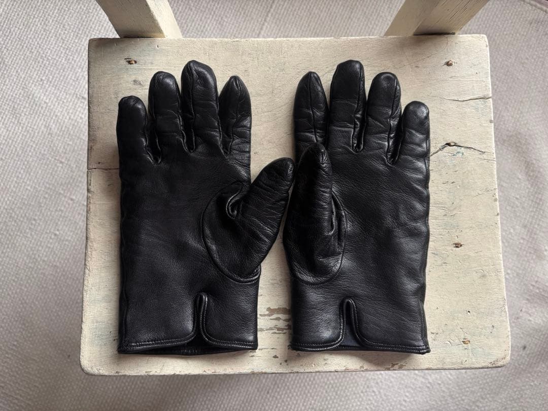 小物 OMAR AFRIDI CURVED GLOVES STEE