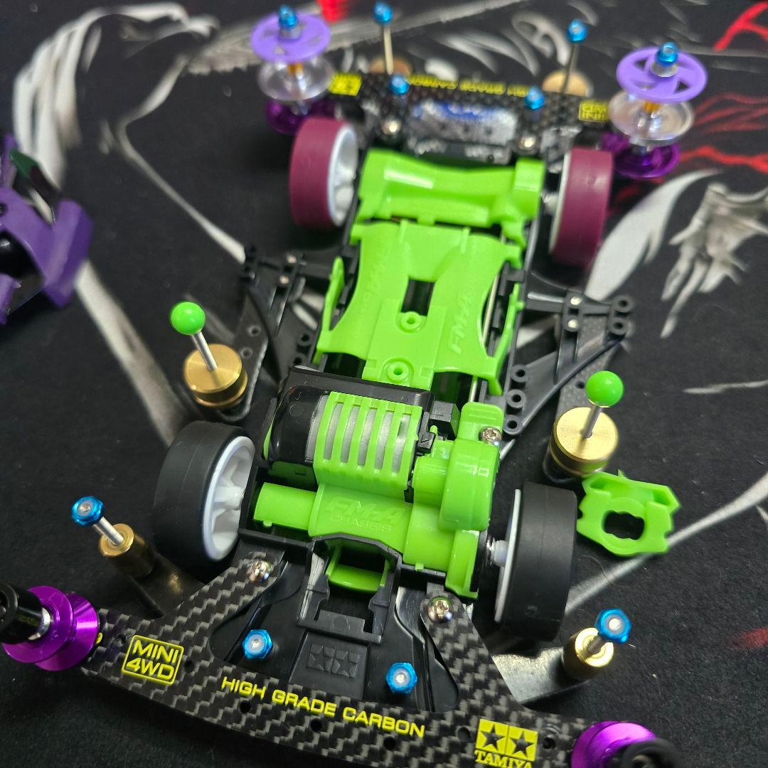 カスタム ミニ四駆 エヴァンゲリオン 初号機　完成品