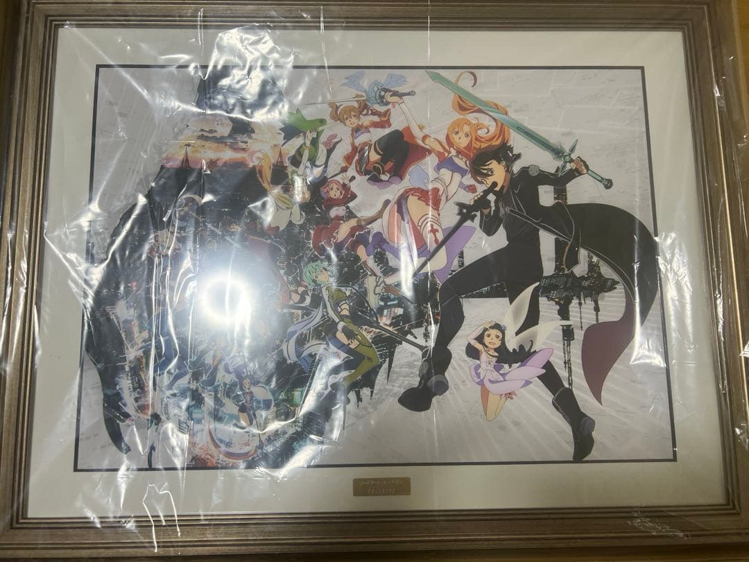 ソードアートオンライン　キャラファイングラフB3 複製原画