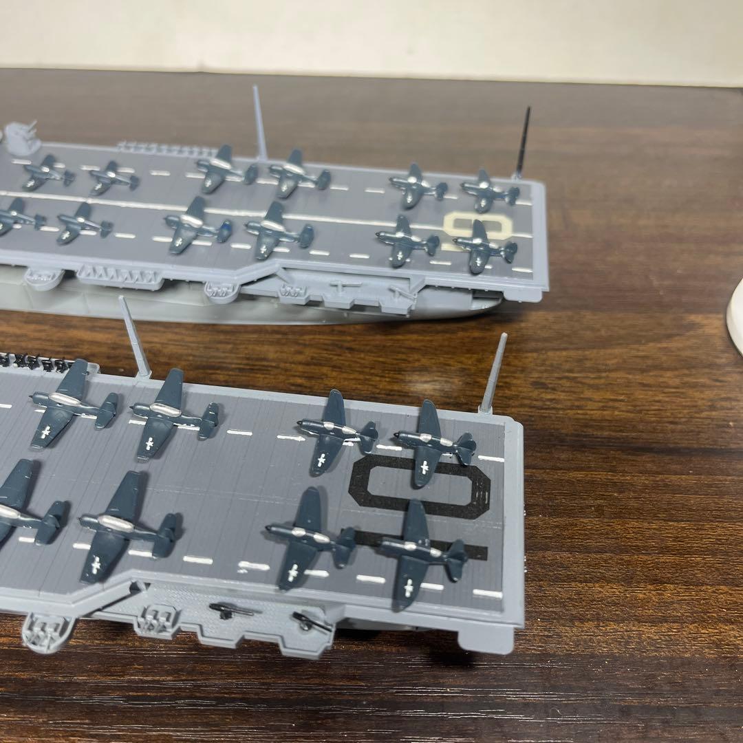 1/700 アメリカ海軍　航空母艦　ハンコック　ヨークタウンⅡ 2隻セット