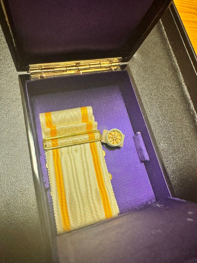 美品 勲三等瑞宝章 勲四等瑞宝章 略綬 当時物 大日本帝国