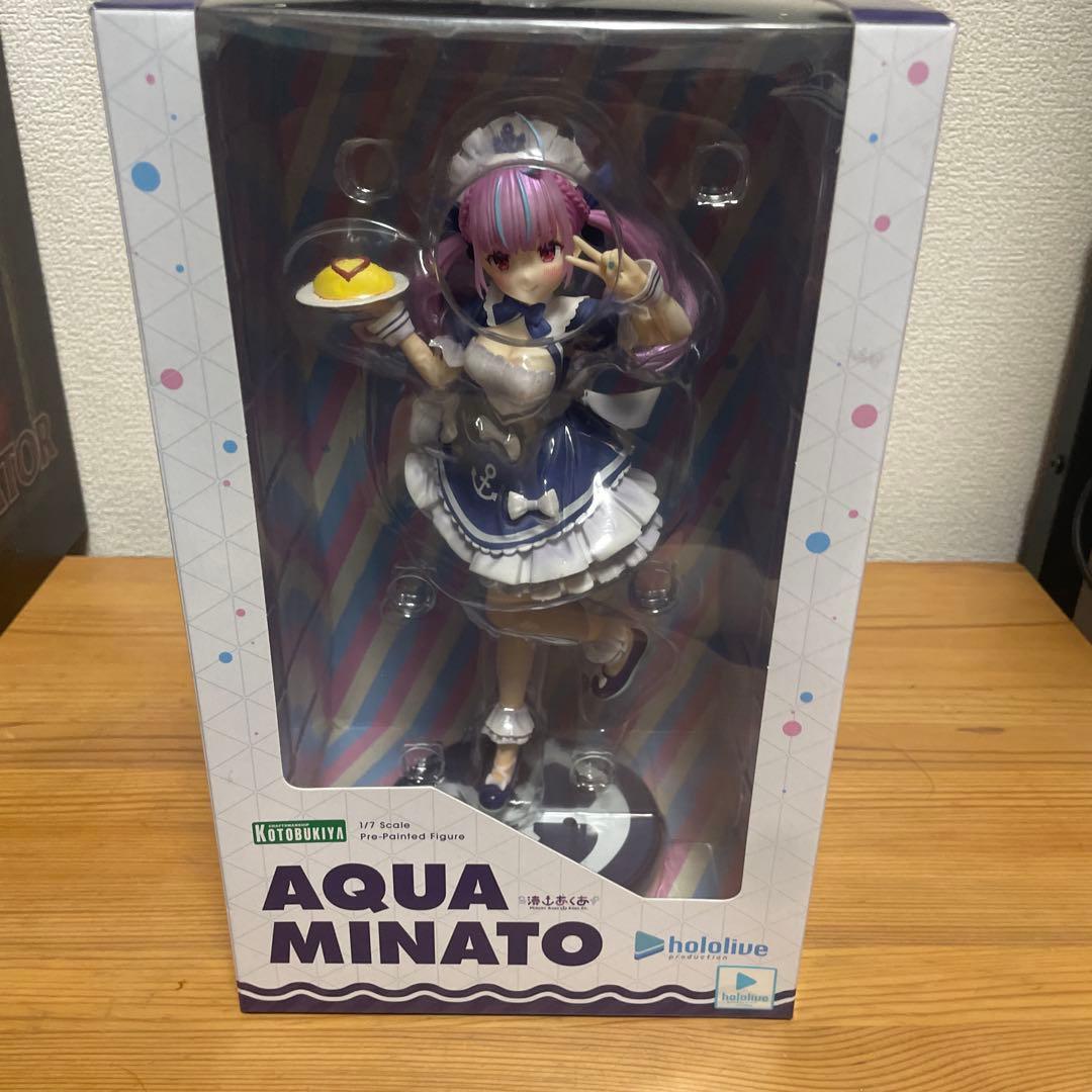 湊あくあ 1/7スケール 塗装済み完成品 フィギュア 顔パーツ付