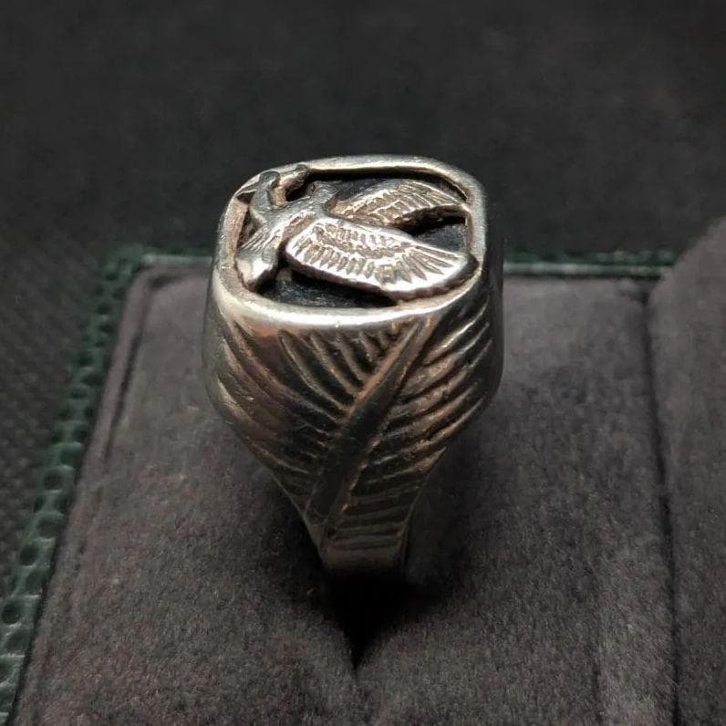 Wheeler Manufacturingスターリングシルバー シグネットリング