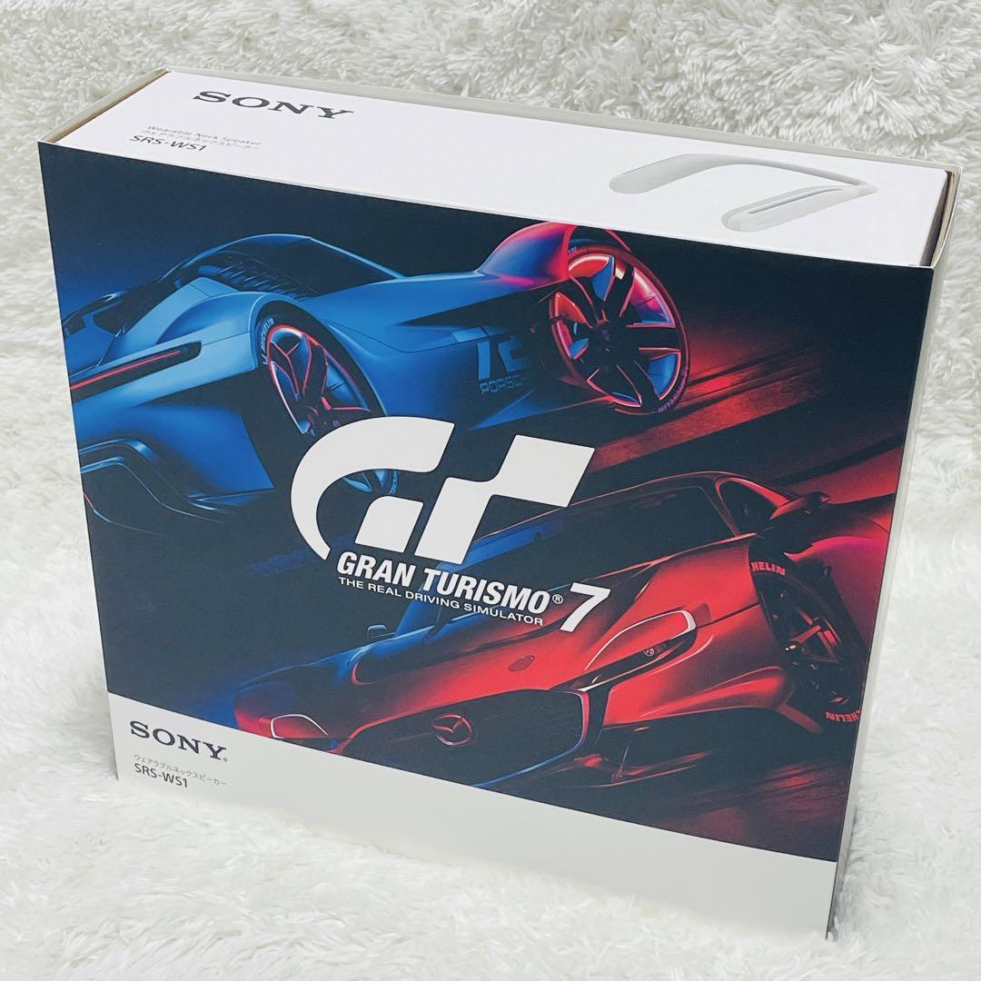 SONY ウェアラブルネックスピーカー 『グランツーリスモ７』 EDITION