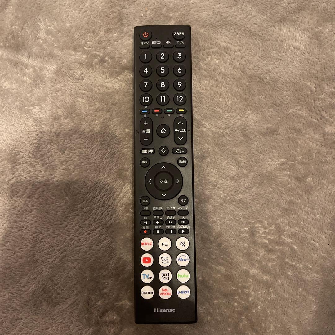 ハイセンス 65V型 4K 液晶 テレビ 3年保証 65E6K 2023年モデル