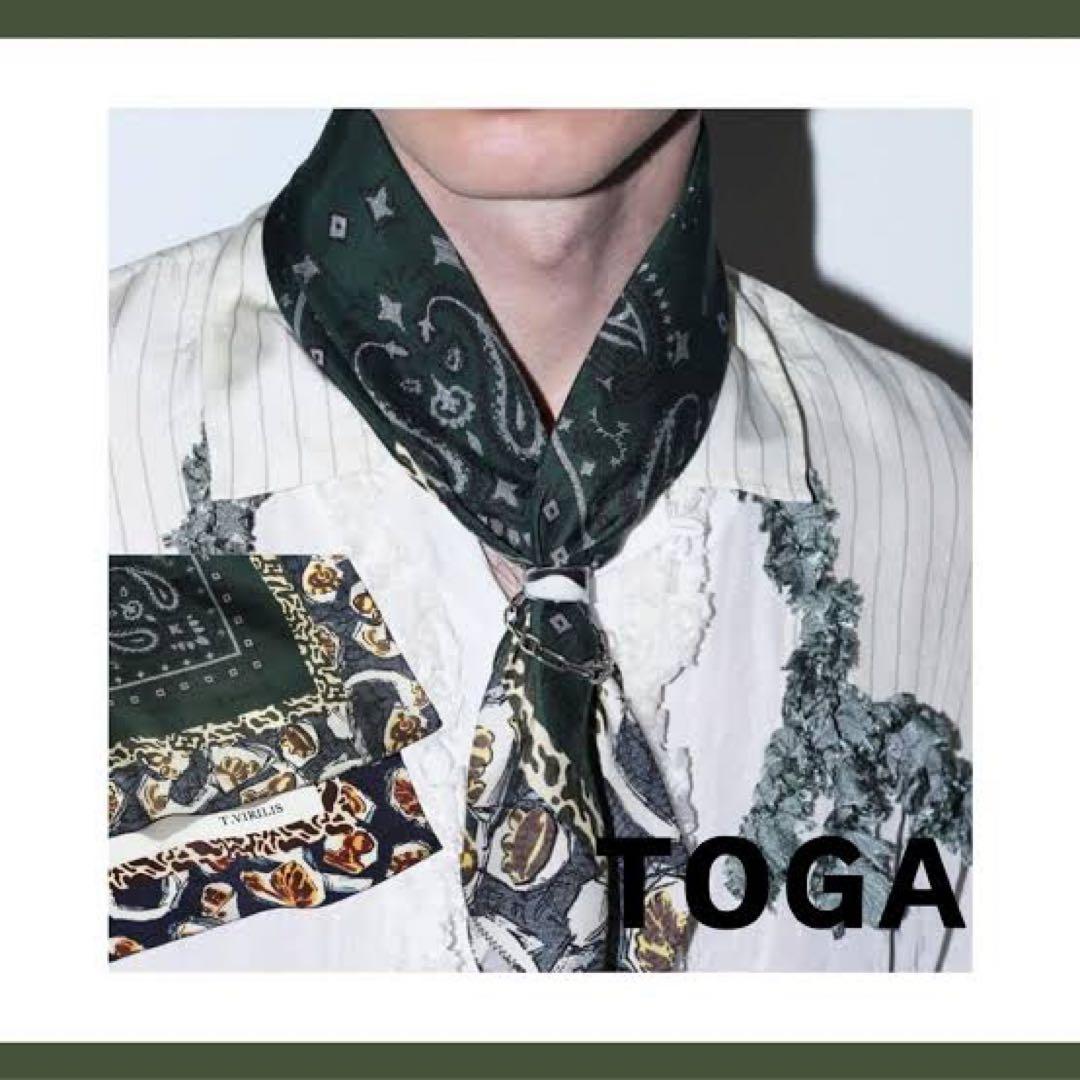 TOGA VIRILISスカーフandスカーフリングセット 約59cm