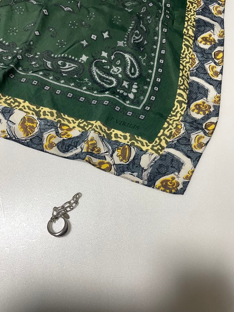 TOGA VIRILISスカーフandスカーフリングセット 約59cm