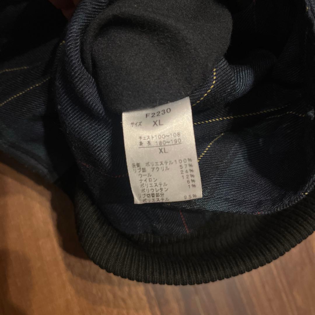 Fred Perry チェック キルティング ブルゾンリバーシブル