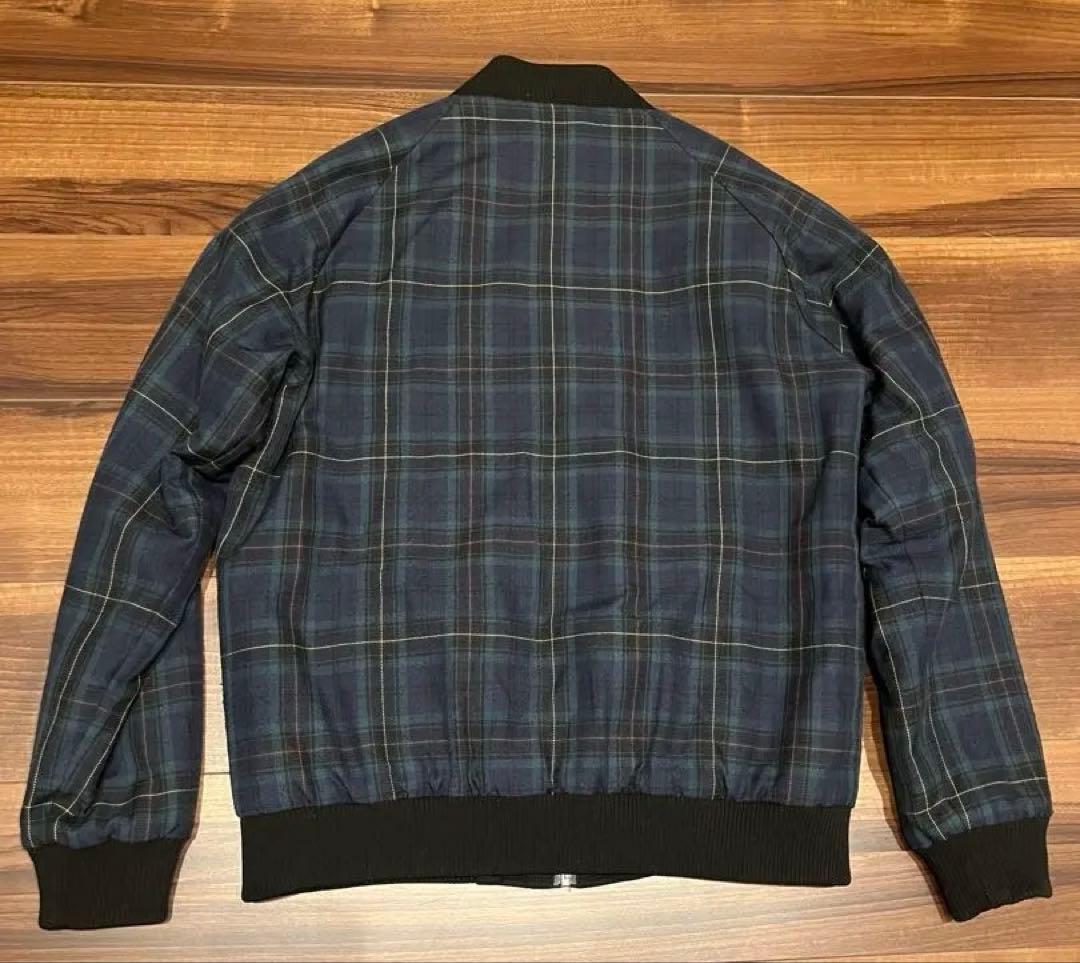 Fred Perry チェック キルティング ブルゾンリバーシブル
