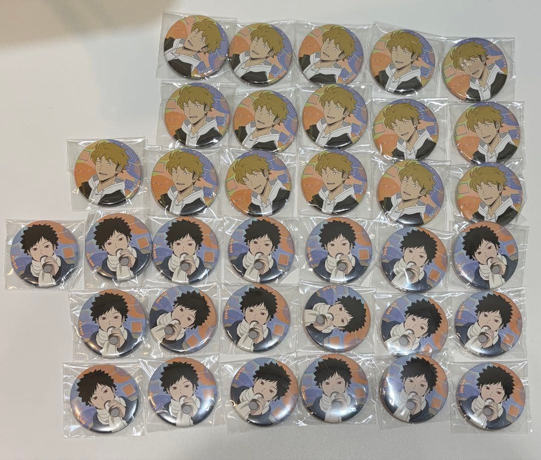 ワールドトリガー　風間蒼也　諏訪洸太郎　プレシャスホリデー　缶バッジ