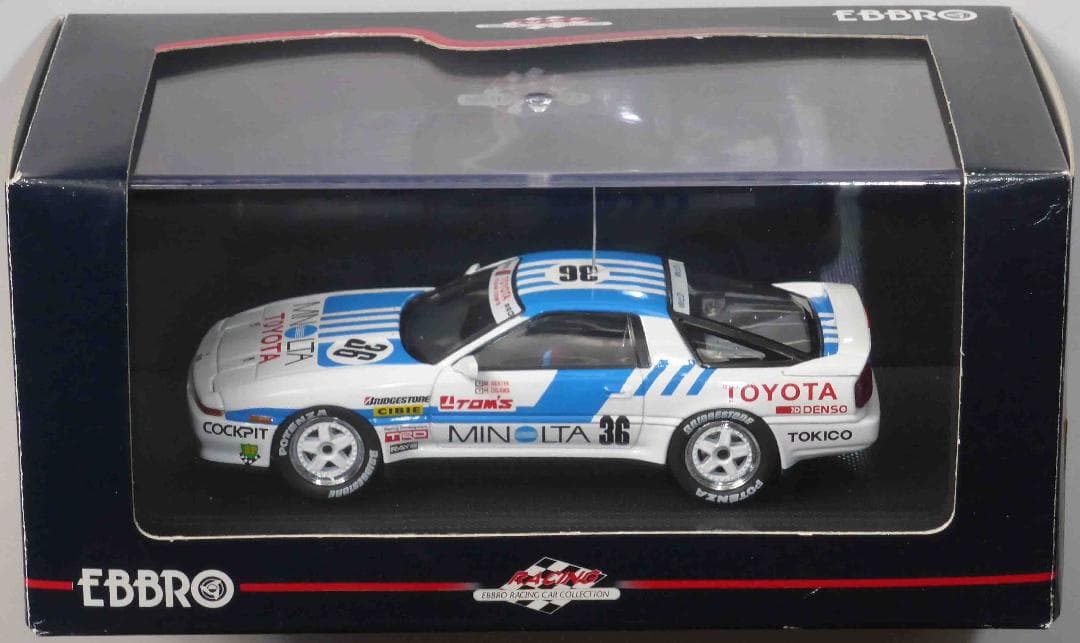 ミニカー MINOLTA Tom's Supra Gr.A 1990