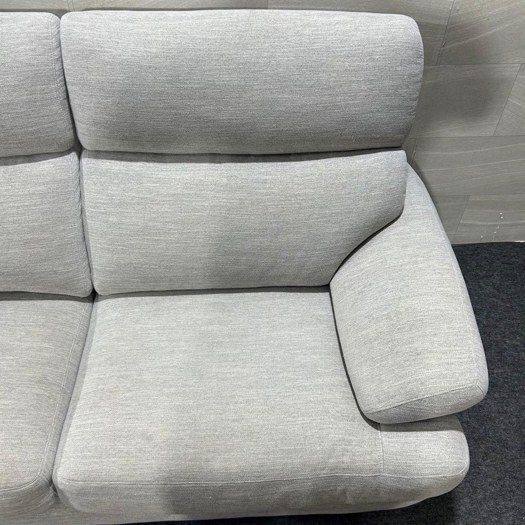 ニトリ ソファ 3人掛け 布張り NポケットA13 オットマンセット d3004