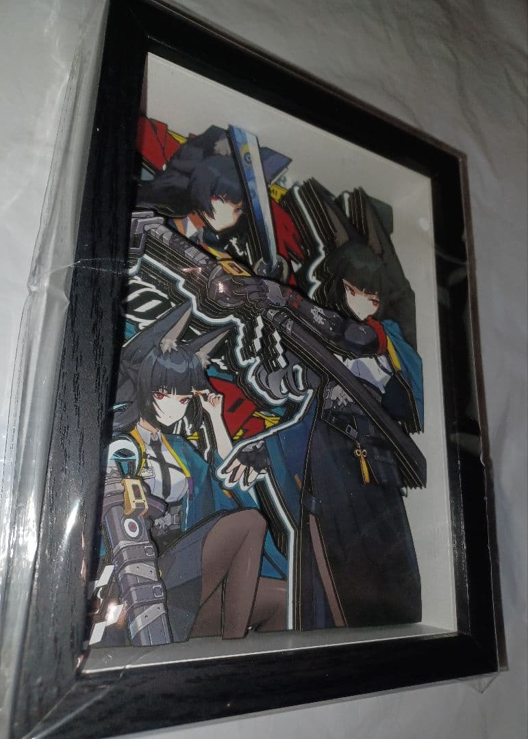 『ゼンレスゾーンゼロ』 星見雅　立体絵　額縁付き