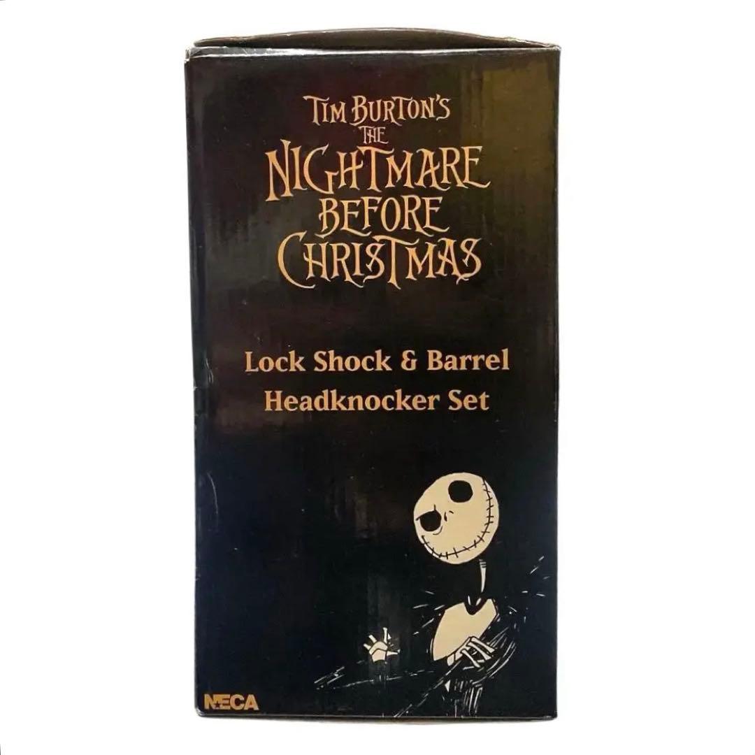 美品 ナイトメア ビフォア クリスマス ヘッドノッカー ロック ショック バレル