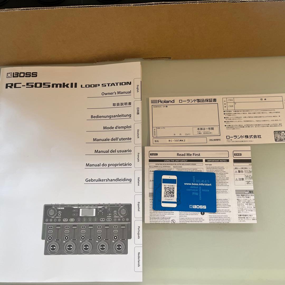 TONAです⭐︎BOSS RC-505mkII ループステーション