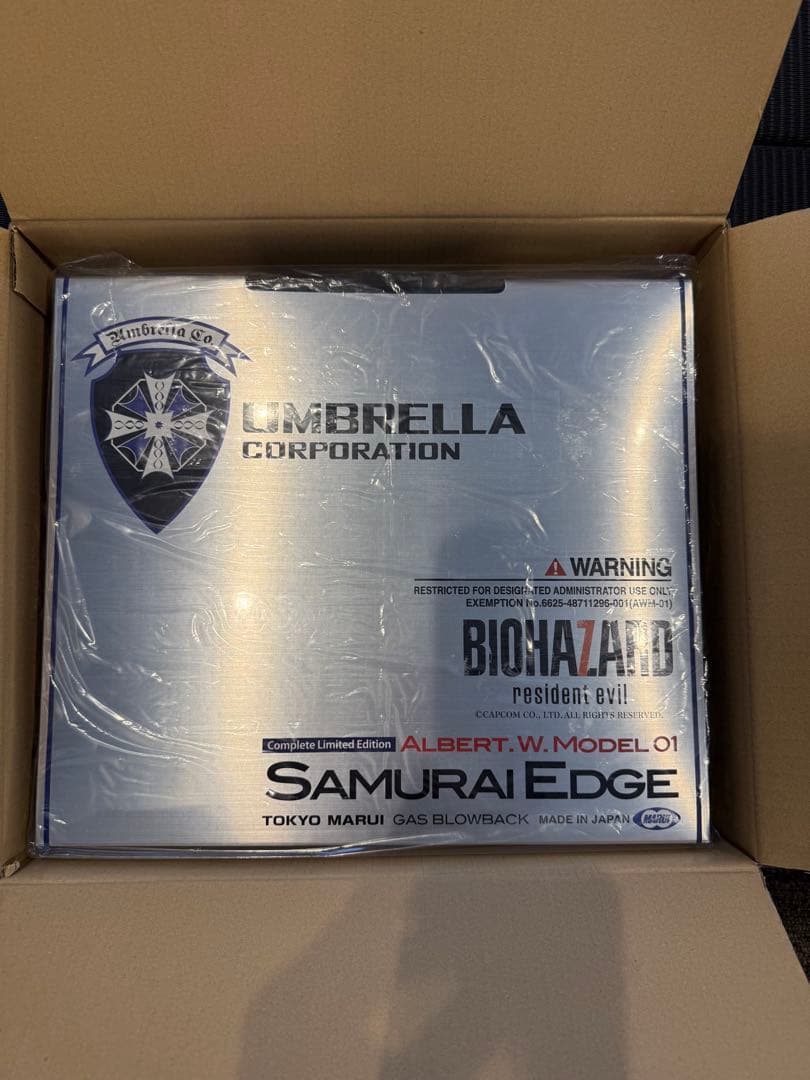 東京マルイ SAMURAI EDGE 完全限定版 アルバートウェスカーモデル01