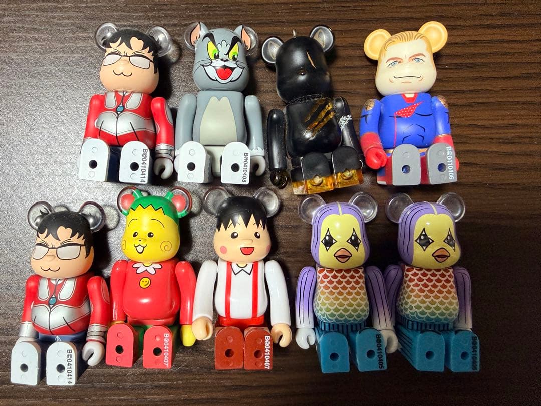 即*◎様 トムとジェリー ベアブリックスタイル フィギュア 8体セット