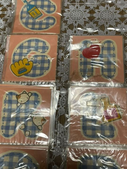 昭和レトロ　ヤングコクヨ　アルファベットシール　249枚　単品OK