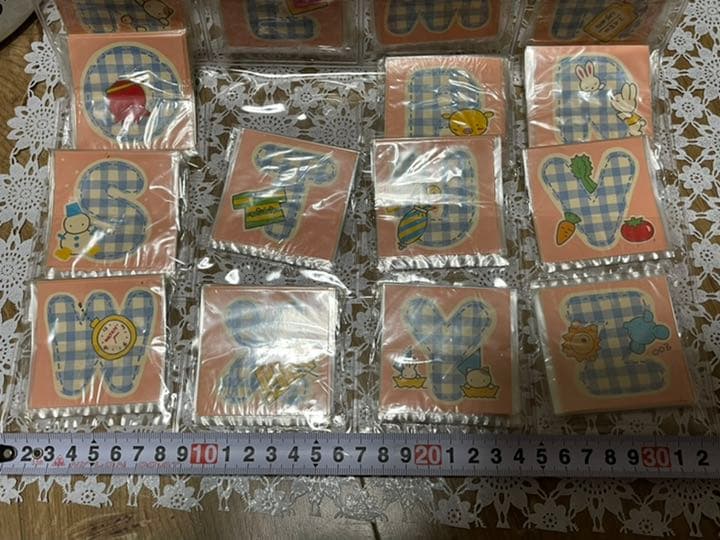 昭和レトロ　ヤングコクヨ　アルファベットシール　249枚　単品OK