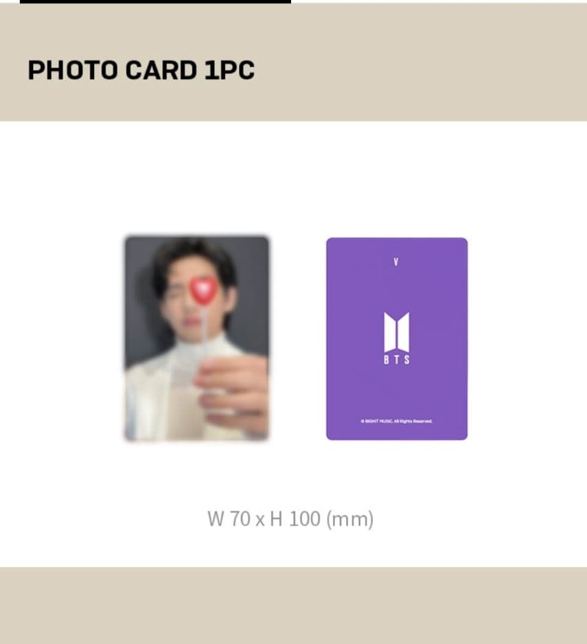 BTS公式 MERCHBOX＃17 Ｖ Layover