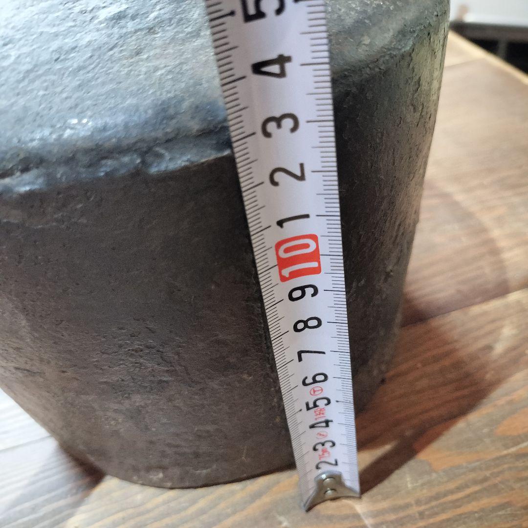 李朝の鉄瓶　アンティーク　民藝