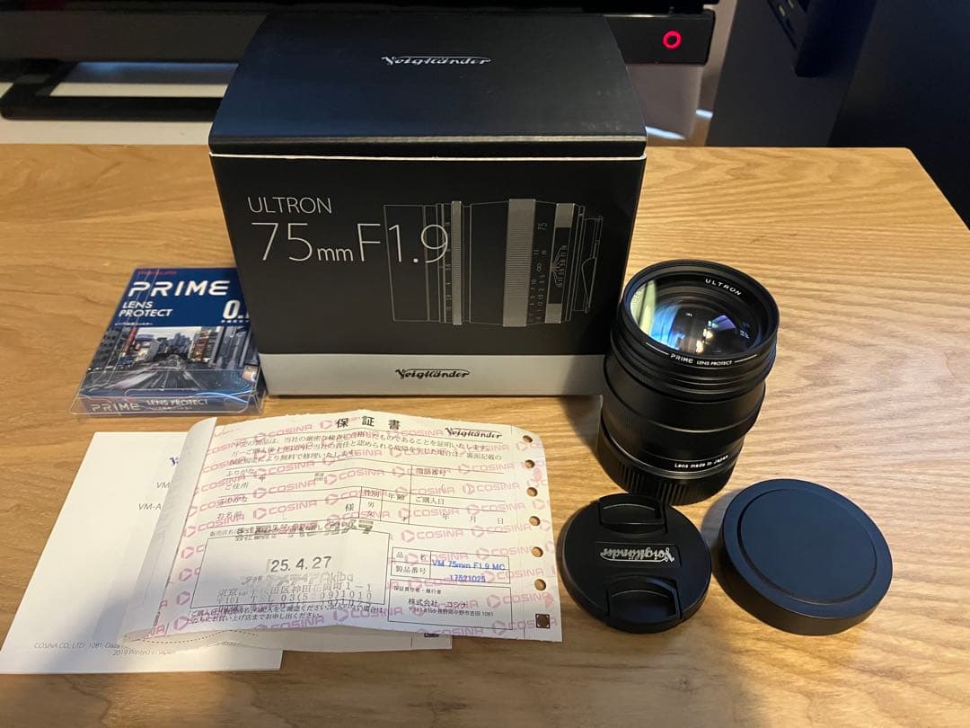 ULTRON 75mm F1.9 MC VMマウント ⭐︎新品に近い状態です‼️