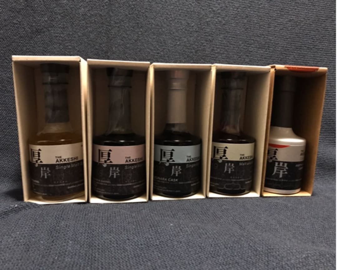 厚岸蒸留所コンプリート五種　ニューボーン×サルロンムイ