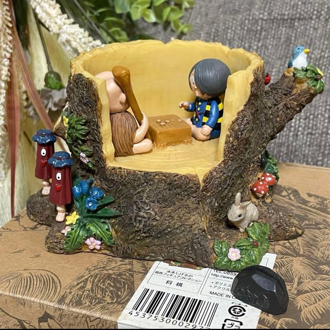 ゲゲゲの鬼太郎　水木しげるの原作フィギュアコレクション　置物　将棋