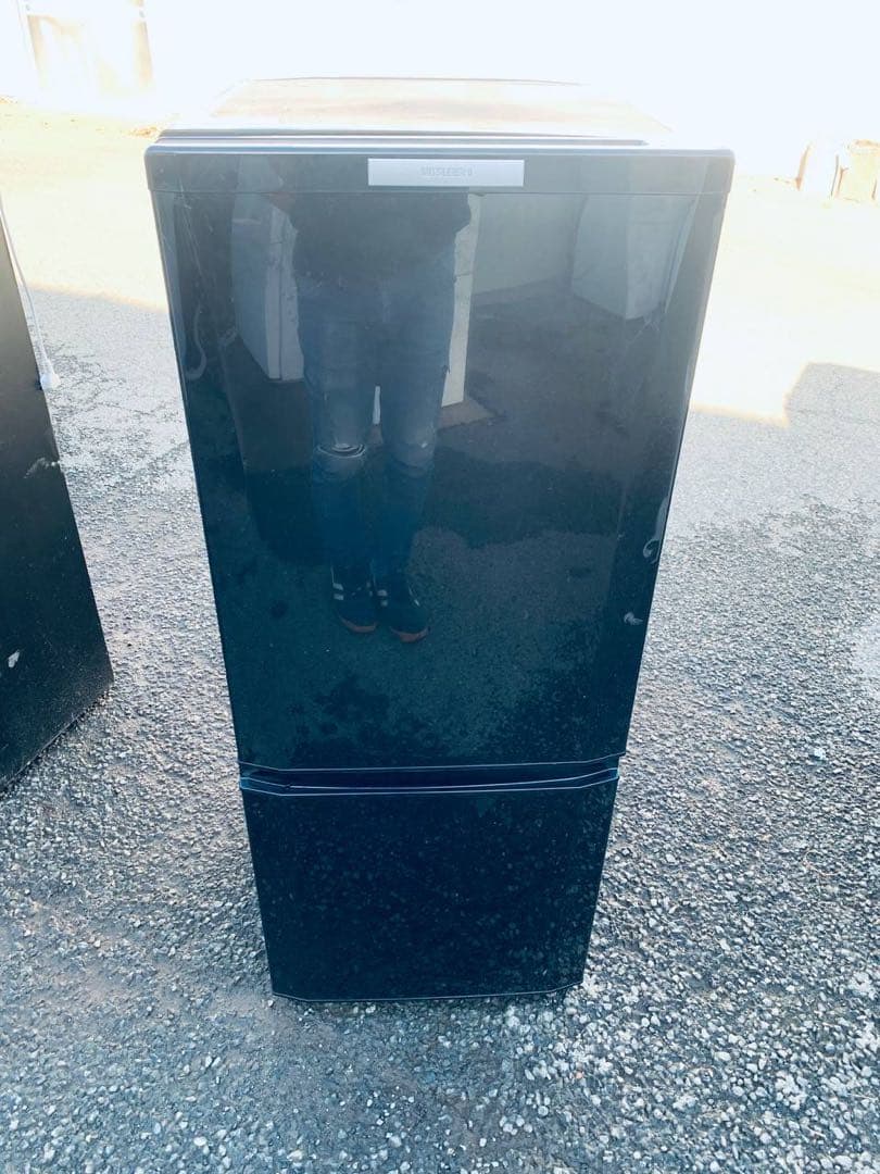 ♻️MITSUBISHI ノンフロン冷凍冷蔵庫 MR-P15X-B