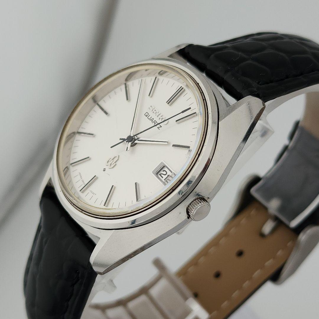 希少【稼働品】SEIKO クォーツ 腕時計 3803-7030 新品電池交換済