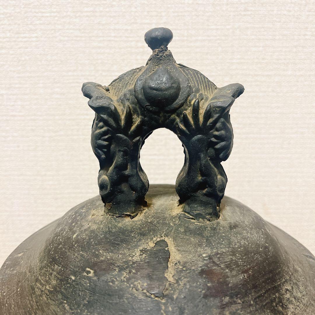 古銅製 半鐘 吊鐘 釣鐘 梵鐘 寺院 仏閣 古美術