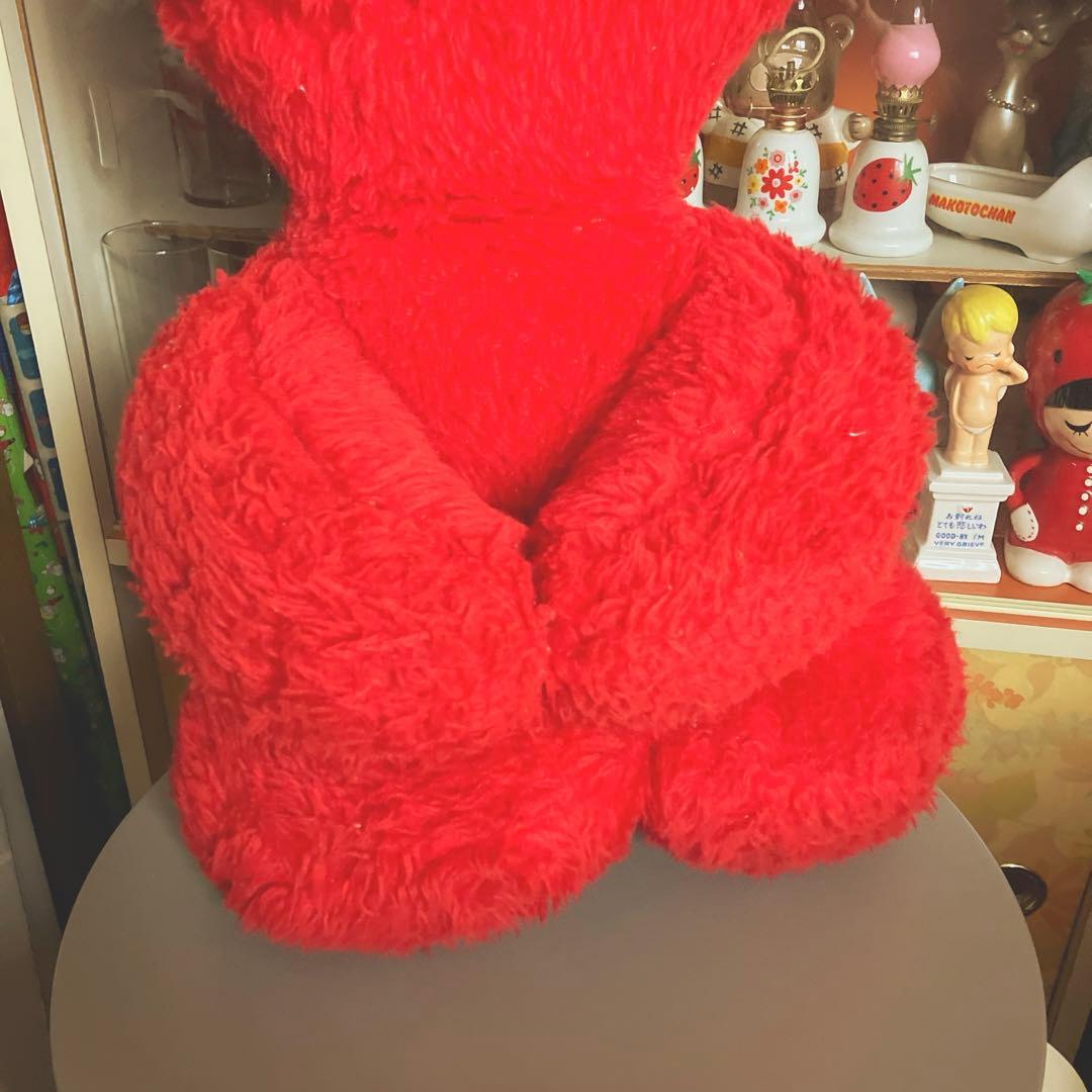 昭和レトロ レトロポップ クマちゃん ぬいぐるみ クマ 赤いクマ ベロ出し 希少
