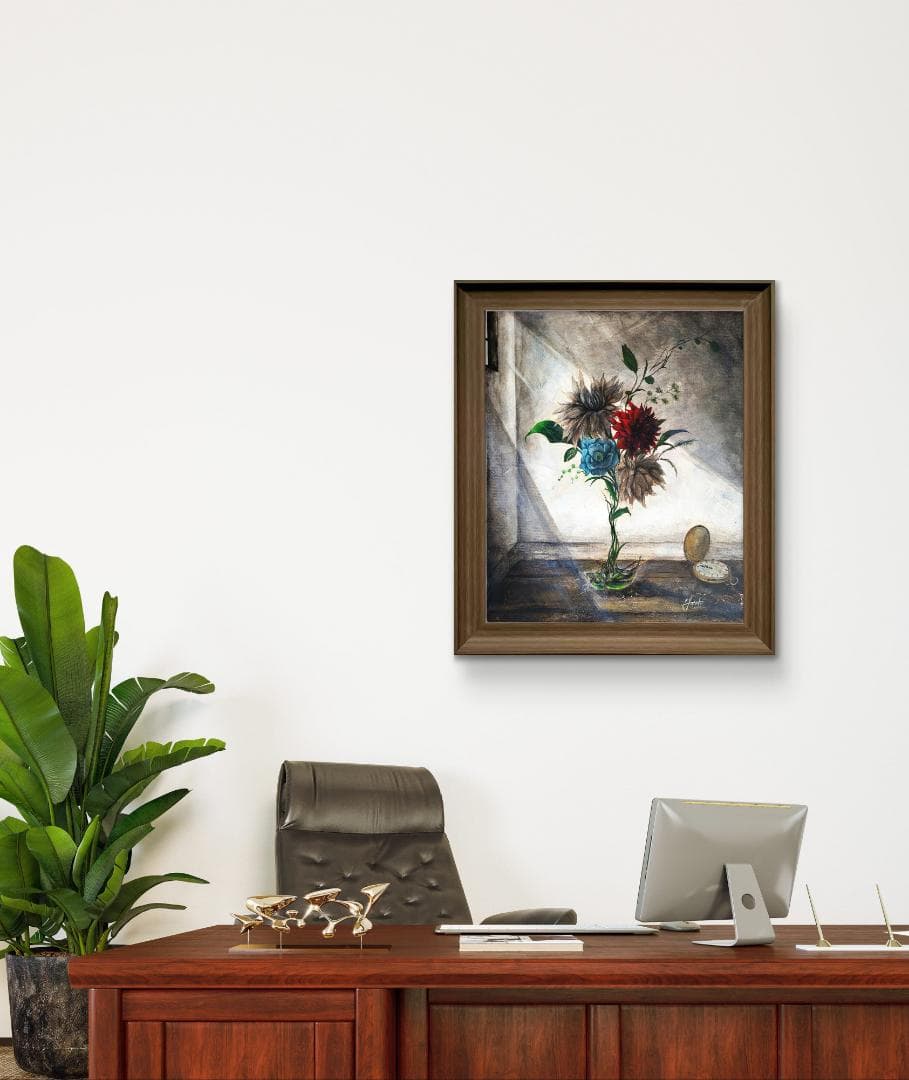 【専用】生命の受容 / モダン画 キャンバス 46×38㎝ F8 原画限り