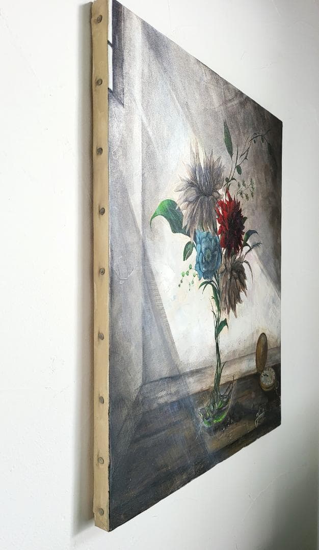 【専用】生命の受容 / モダン画 キャンバス 46×38㎝ F8 原画限り