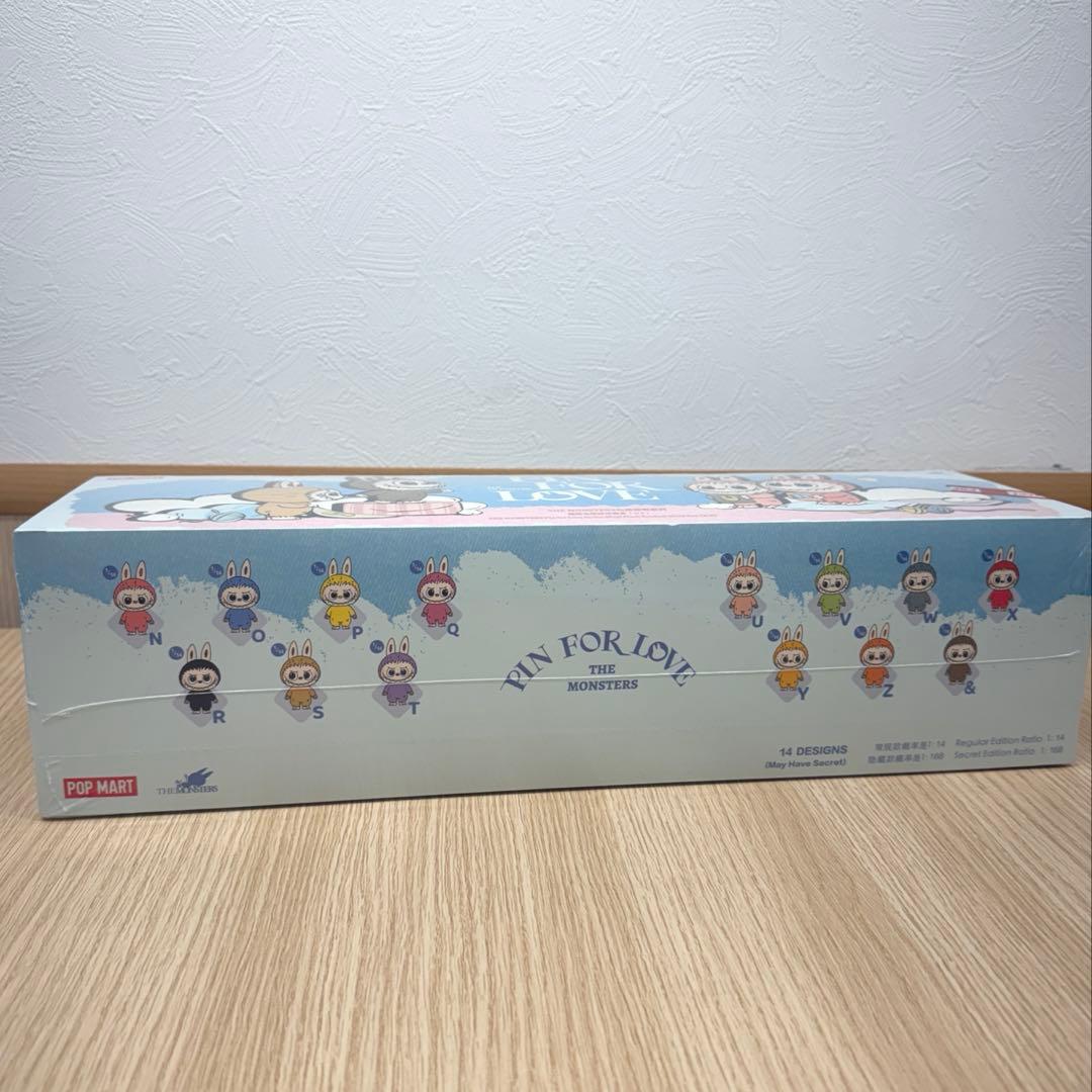 PIN FOR LOVEピンフォーラブ　イニシャル アソート　ラブブ